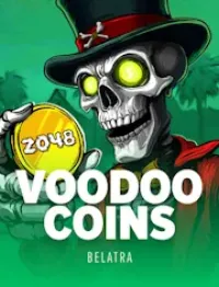 voodoo coins slot logo